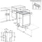 AEG FFB32617ZW - Vaatwasser - AirDry-technologie - QuickLift-korf
