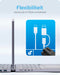 ICY BOX IB-2914MSCL-C31 - Dockingstation - 1x USB 3.2 Gen2 type-C - Zwart