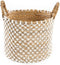 Safaary - Bazar Bizar Wasmand Naturel Wit Medium