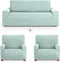 Sofa hoes set Eysa ULISES Aquamarijn 3 Onderdelen