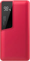V-tac VT-3511 Powerbank met display - 10.000 mAh - Rood