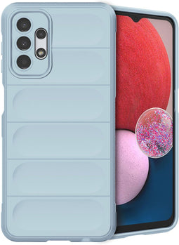 imoshion Hoesje - Geschikt voor Samsung Galaxy A13 (4G) - EasyGrip Backcover - Lichtblauw