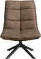 Refurna Fauteuil Clay - Microleder - Army Groen