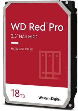 WD Red Pro (2020) - Interne Harde Schijf - 18TB opslag - 512MB cache - 7200 RPM