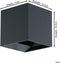 EGLO Calpino - Wandlamp - LED 2x2,8W - Antraciet