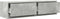 vidaXL - TV-kast - Beton - Grijs - 100x31x25,5 - cm - Bewerkt - Hout