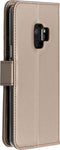Accezz Samsung Galaxy S9 - Wallet Softcase Bookcase - 3 pashouders - goud
