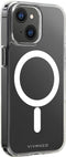 Vivanco Mag Steady - Backcover iPhone 13 Mini - Krasbestendig - Wit