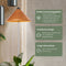Parus by Venso SUNLiTE Kweeklamp 7W koper, LED groeilamp met telescopische staaf, groeilamp voor kamerplanten en groene planten