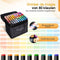 Woodley Twinmarkers - Dubbelzijdige stiften - 80 kleuren - Alcohol markers