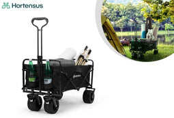 Hortensus - Opvouwbare bolderkar - Draagkracht 120 kg - Inclusief bekerhouders