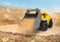 Dickie - Volvo - Graafmachine - 26cm - Speelgoedvoertuig