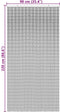 vidaXL - Insectengordijn - bamboe - print - 90x220 - cm - bamboe