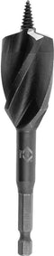 C.K T2946-22 Hout-spiraalboor 22 mm Gezamenlijke lengte 120 mm 6.35 mm, Zeskant schacht 1 stuk(s)