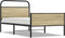 vidaXL - Bedframe - zonder - matras - bewerkt - hout - sonoma - eikenkleur - 100x190cm