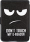 Hoesje geschikt voor Kobo Clara HD E-reader - iMoshion Design Bookcase - Don't Touch