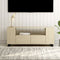 vidaXL - Tv-meubel - 120x35x48 - cm - bewerkt - hout - sonoma - eikenkleurig