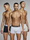 JACK&JONES SENSE TRUNKS - Boxershorts - 3-pack - Light Grey Melange (3-pack)