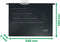 Leitz Alpha Recycle A4 Hangmap - 100% Gerecycled Karton - Zwart