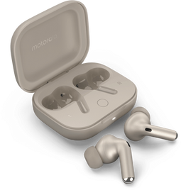 Motorola Moto Buds+ - In-ear oordopjes - Ruisonderdrukkend - Grijs