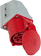PCE 127-6v CEE-wandcontactdoos 32 A 7-polig 400 V 1 stuk(s)