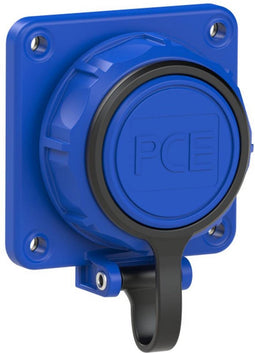 PCE 20351-8b Aanbouwcontactdoos IP68 Blauw