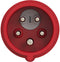 PCE 7025-6 CEE-fasewisselaar 32 A 5-polig 400 V 1 stuk(s)