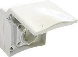 PCE 8630v Stopcontact (opbouw) Balwerpveilig IP44 Wit