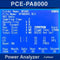PCE Instruments PCE-PA 8000 Netwerkanalyser