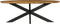 Eetkamertafel Evan 240 cm - Eetkamertafel ovaal - Ovale eettafel