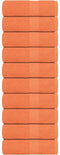 vidaXL - Gastendoekjes - 10 - st - 30x50 - cm - 360 - g/m² - 100% - katoen - oranje