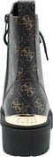 Guess Omala - Stivaletto Bootie - Allover logoprint - Bruin - Maat 37