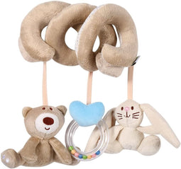 Spiraal Bed Hanger Rammelaar Knuffel Favoriete Speelgoed Wrap Around Kinderwagen Decor