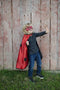Den Goda Fen Verkleedkledij Spin/Vleermuis - Omkeerbare cape - 110-116cm - 4-6 jaar - Multi