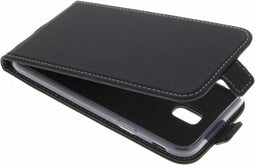 Accezz Flipcase Samsung Galaxy J3 (2017) - Hoesje met Pasjeshouder - Zwart