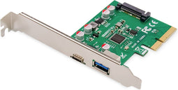 PCI Card Digitus DIGITUS Tarjeta PCIe, USB Type-C™ + USB-A