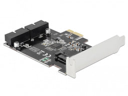 PCI Express -kaart tot 2 x interne USB 3.0 pin header