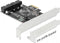 PCI Express -kaart tot 2 x interne USB 3.0 pin header