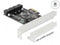 PCI Express -kaart tot 2 x interne USB 3.0 pin header