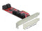 PCI Express X2 -kaart> 10 x Interne SATA 6 GB/S - Low Profile Form Factor