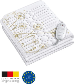 Beurer UB 33 Elektrische deken - Onderdeken - 150 x 80 cm - 3 Warmtestanden - Automatische uitschakeling - Katoen/fleece - Machinewasbaar - 5 Jaar garantie