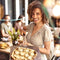 Cozze - Pizzaschep met Gaatjes Aluminium 66 cm - Aluminium - Zilver -