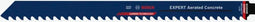 Bosch 2 608 900 411 - Expert Aerated Concrete S 1241 HM - Zaagblad met Carbide Technologie (3 stuks)