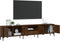 vidaXL - Tv-meubel - met - lade - 200x25x44 - cm - bewerkt - hout - bruin - eikenkleur