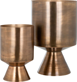 Richmond Vaas Ceciel set van 2 (Brushed Gold)