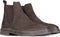 PS Poelman HUDSON - Chelsea boots - Nubuck leer - Donker bruin - Maat 42