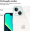imoshion Hoesje Geschikt voor iPhone 13 Hoesje Siliconen - imoshion Backcover Geschikt voor MagSafe - Transparant