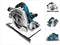 Makita DHS900Z - Cirkelzaag 235mm 2x18 V - 4500 toeren - Magnesium (1 stuk)