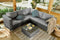 Feel Home - Alu Wicker Corner loungeset - Messina II