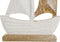 Decoratieve figuren Home ESPRIT Wit Natuurlijk Mediterrane 23 x 5 x 50 cm